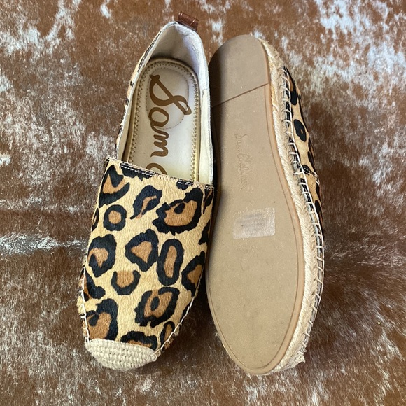 Sam Edelman Khloe Calf fur leopard slip-on - Picture 7 of 9
